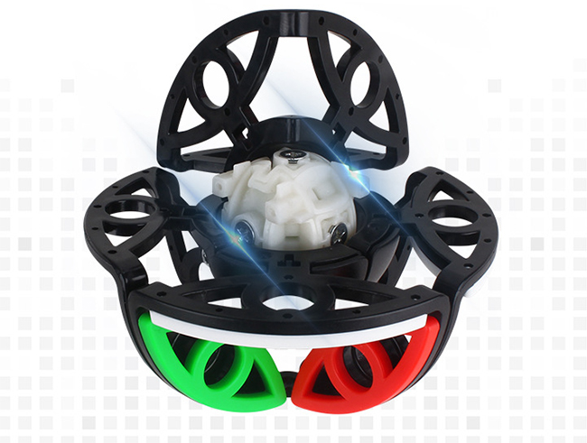 YuXin 2x2 Magic Eye Cube Stickerless